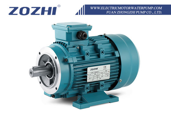 2HP 1.5KW Τρεις φάσεις Ασύγχρονος κινητήρας εναλλασσόμενου ρεύματος Αλουμινίου Σώμα 380V Διορισμένη ταχύτητα 3000RPM Ανερόστεγος Κλεισμένος